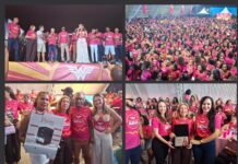 Salinas da Margarida celebra o Dia das Mães propiciando muita alegria, diversão e sorteios de prêmios às guerreiras do lar, em espaço literalmente lotado