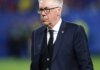 Ancelotti vê melhora do Brasil e espera ter Neymar contra a Escócia Ancelotti vê melhora do Brasil e espera ter Neymar contra a Escócia