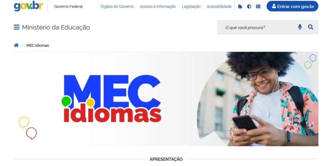 MEC Idiomas: nova plataforma oferta inglês e espanhol gratuitamente MEC Idiomas: nova plataforma oferta inglês e espanhol gratuitamente