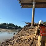 Ponte de R$ 36 milhões desaba e deixa quatro feridos no Acre