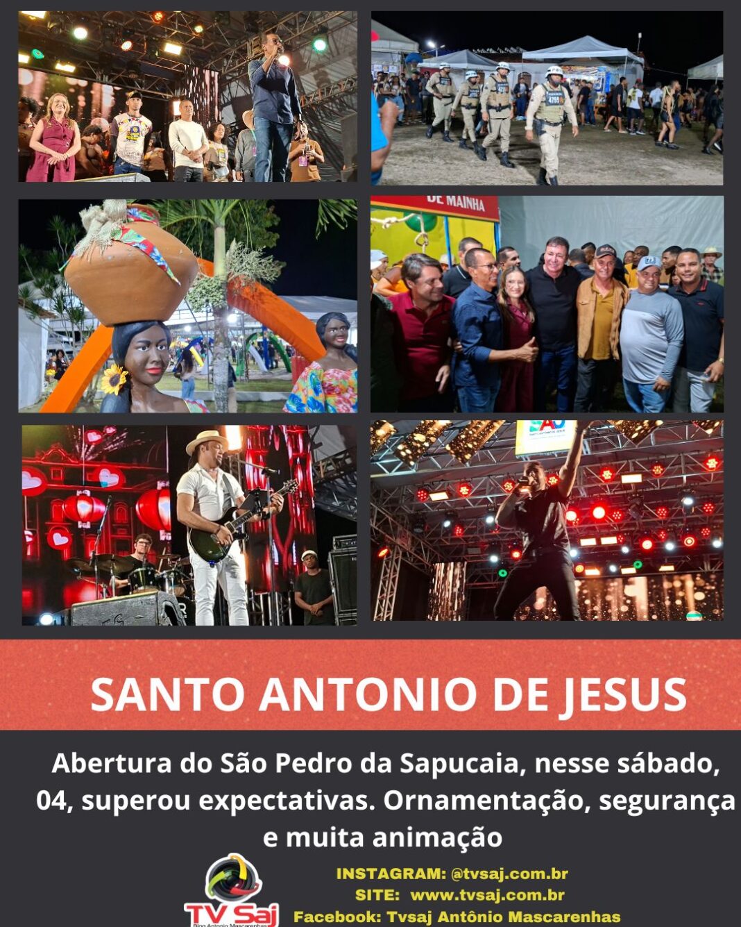 Capa materia Sao Pedro Sapucaia