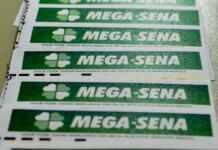 Veja os números da mega-sena sorteados neste sábado (4) Veja os números da mega-sena sorteados neste sábado (4)