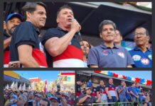 LANÇAMENTO DE CAMPANHA DE DITINHO LEMOS REÚNE MULTIDÃO EM SANTO ANTÔNIO DE JESUS