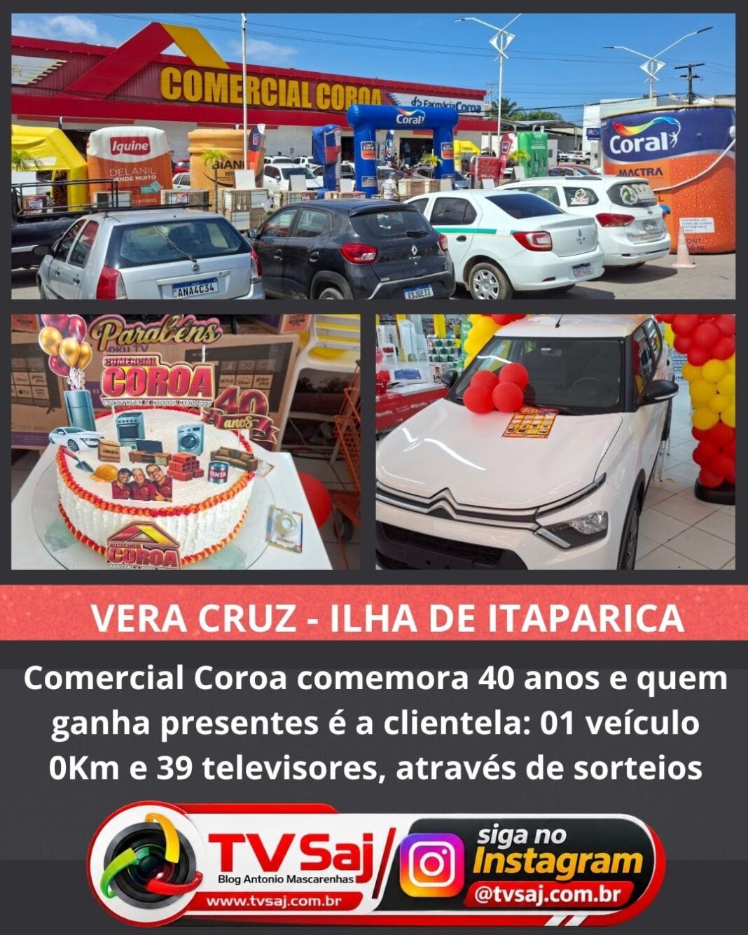 Capa comercial Coroa