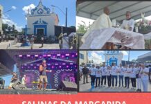 Na Festa da Penitência, a procissão de São Roque desperta fé, a devoção no seio do sincretismo religioso, com apresentaçõs culturais: em Conceição de Salinas