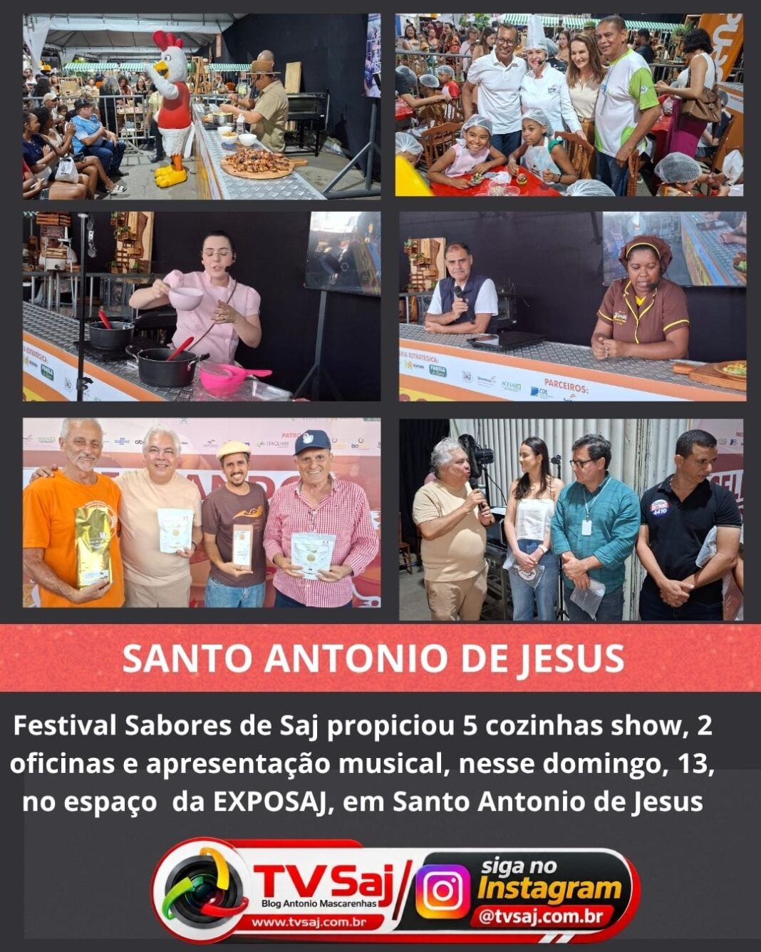 Festival Sabores de Saj, domingo, 13.09.26